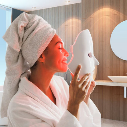 LuxeGlow 7 in 1 LED Face Mask