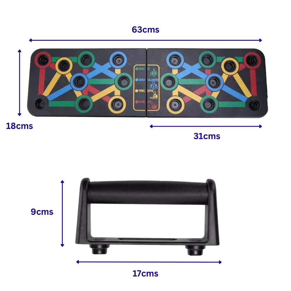PowerPress Pro Foldable Push Up Board