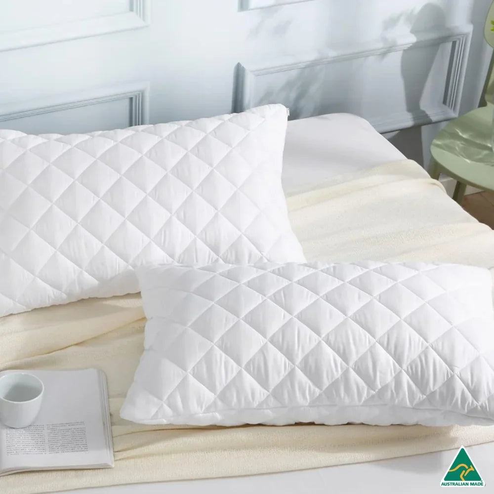 Luxury Quilted Pillow Case (2pcs)