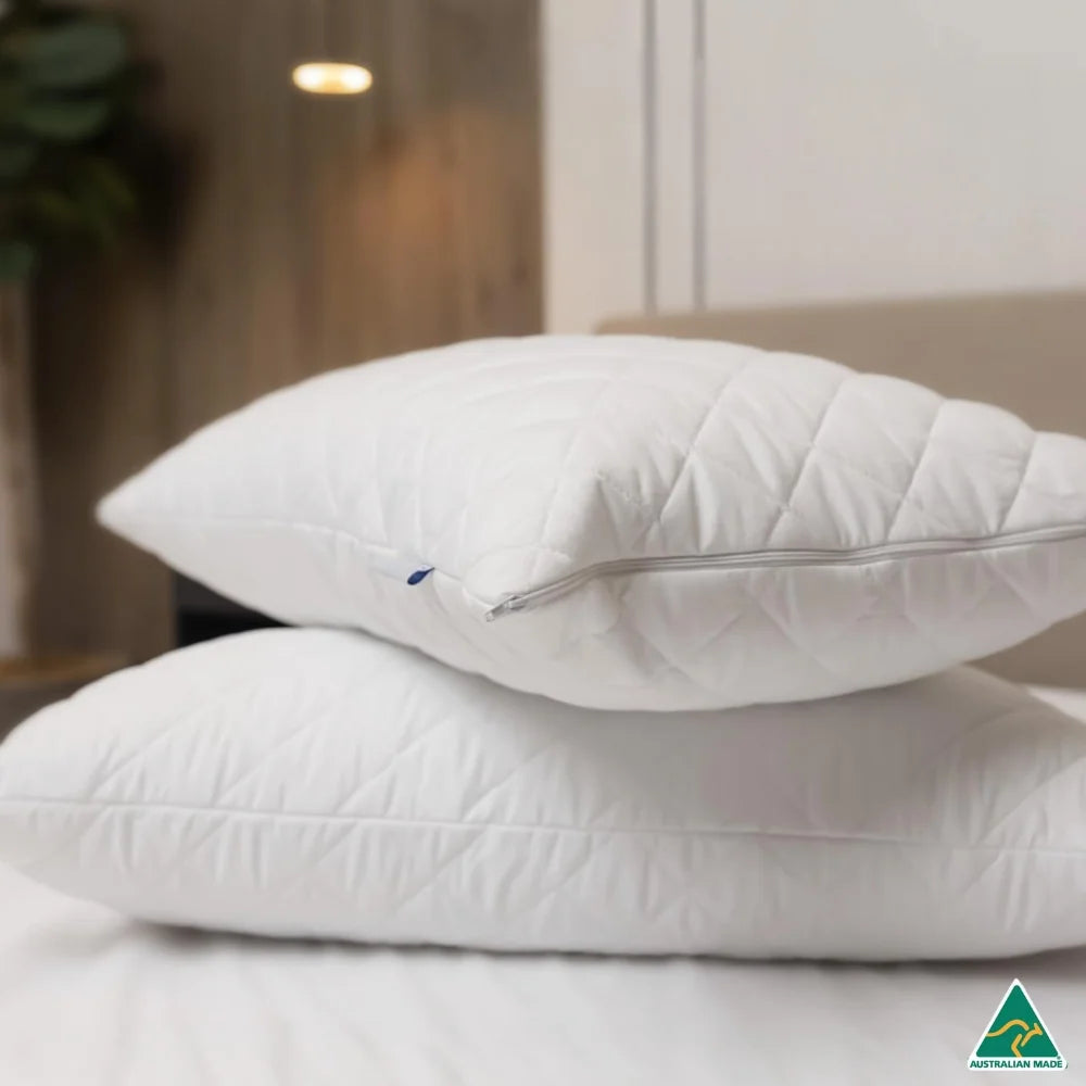 Luxury Quilted Pillow Case (2pcs)