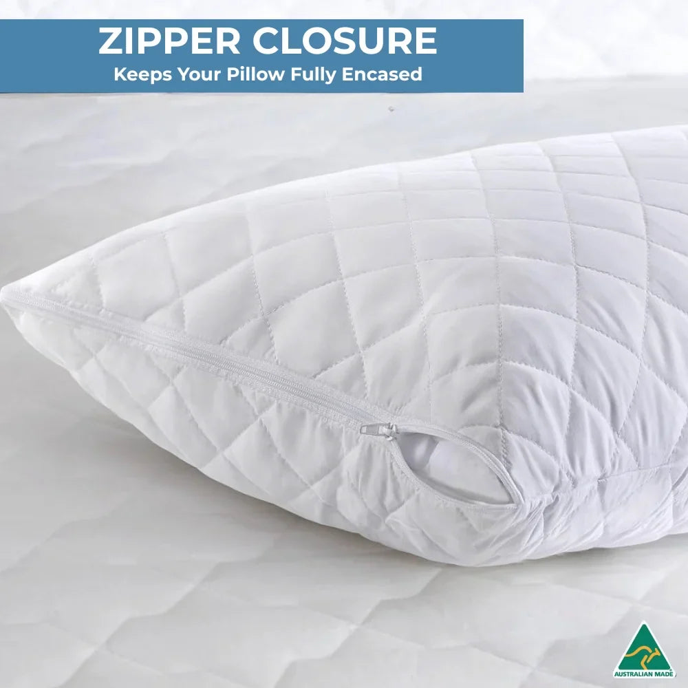 Luxury Quilted Pillow Case (2pcs)