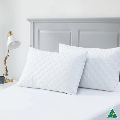 Luxury Quilted Pillow Case (2pcs)